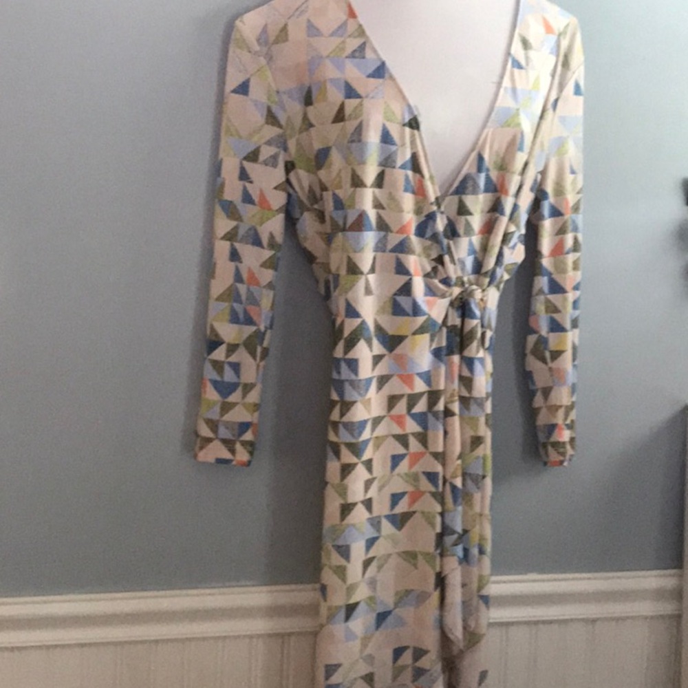 Designer BCBG wrap dress.